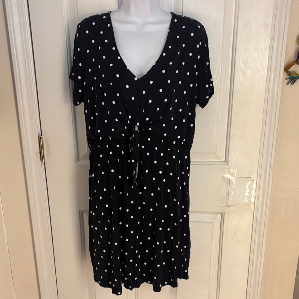 No Boundaries Black and White Dress